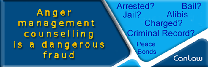 Criminal Charge Anger Management therapy is a fraud Criminal lawyers