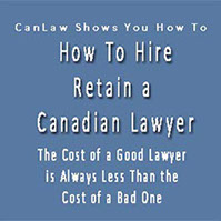 Use CanLaw's Free Lawyer Referral Service to Find, Hire a Lawyer and Save Money