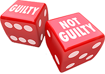 Men are often presumed guilty and must prove they are not.